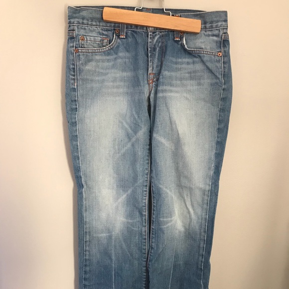 7 For All mankind 7FAM size 28 Bootcut Denim Jeans - Picture 5 of 8